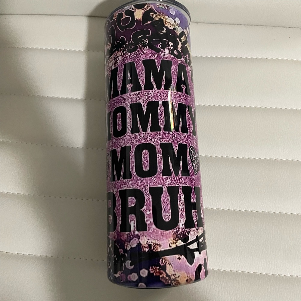 Mama Tumbler with diamonds !